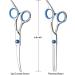 Premium Curved Dog Scissors - Stainless Steel Grooming Scissors for Dogs & Cats | Safety Round Pointed Design - Buy Online on SooperMarket.com
