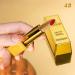 Shimmery Metallic Glitter Lipstick - Gold Bar Design | Long Lasting & Waterproof Lip Makeup 3.5g - Buy Online on SooperMarket.com