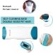 2 Pack Double Sided Furniture Lint Remover Brushes- Self Cleaning Pet Hair Cleaner for Sofa, Clothes, Carpet - Effective Hair Catcher Tool - Buy Online on SooperMarket.com