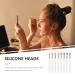 40 Pcs Silicone Lip Brush Set - Lip Mask & Eyeshadow Applicator - Assorted Colors for Perfect Makeup - Buy Online on SooperMarket.com