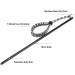 Fafeims Diving Pointer with Parachute Lanyard - Scuba Diving Noise Maker Stick Rod (Black) - Buy Online on SooperMarket.com
