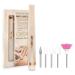 Pnyxeass Portable Electric Nail Drill  Compact Efile Salon Nails Kit  Electronic Nail File and Full Manicure and Pedicure Tool for Home Salon Use