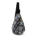Sakroots Women's Go Sling Backpack in Nylon Eco Twill, Midnight Seascape, One Size