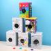 ISAKEN Washing Powder Storage Metal Laundry Powder Storage Box Washing Powder Bucket Detergent Box Laundry Detergent Dispenser Laundry Powder Storage Box Container White - Buy Online on SooperMarket.com