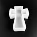 Cross Pendant Silicone Car Freshie Mold - Ideal for Aroma Beads, Soap, Resin, Candles | CFM004 - Buy Online on SooperMarket.com