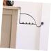 CHILDWEET Over Door Hanger 2pcs Storage Hook Behind The Door Ganchos para Colgar Over Door Valet Hook Punch Hook - Buy Online on SooperMarket.com