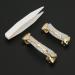 Irregular Hip Hop Denture Set Halloween Hip Hop Teeth Decoration Accessories (Gold) - Buy Online on SooperMarket.com