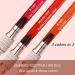 3-in-1 Velvet Matte Lipstick | Long-Lasting Waterproof Makeup | Moisturizing Lipstick Trio - Buy Online on SooperMarket.com