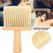 Neck Duster Brush Wooden Handle Haircut Neck Duster Brush For Barber Shop Hairstylist Broken Hair Sweep Brush for for Face and Neck - Buy Online on SooperMarket.com