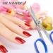 Nail Scissors 3 Pack - Blue & Pink Nail/Cuticle Scissors Set - Buy Online on SooperMarket.com