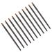 Mikinona 10pcs Nose Shadow Brush Cosmetic Brush Makeup Kits Creme Blush Makeup Eyeshadow Wooden Handle