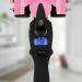 3 Barrel Curling Iron Wand - Triple Barrel Hair Waver for Soft Beach Waves - Dual Voltage, Adjustable Temperature - Pink - Buy Online on SooperMarket.com