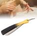 Premium Straight Edge Razor for Men - Manual Hair Cutting Trimmer & Gradient Blade for Eyebrows & Beards - Silver - Buy Online on SooperMarket.com