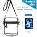 DONGGANGAJI Clear Crossbody Bag - Stadium Approved for Concerts - Black - Buy Online on SooperMarket.com