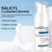 Facial Cleanser Salicyl Cleanser Mousse-Contains Salicyl Amino Acids Gently Cleanses The Skin Removes Acne Cleanses and Refines Pores Controls oil Moisturises Skin Breakouts Acne Prevention - Buy Online on SooperMarket.com