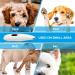 Dog Clippers Welltop Dog Grooming Clippers Low Noise USB Rechargeable Pet Hair Trimmer Cordless Clippers for Small Dogs Cats Pet Electric Clipper for Hair Around Face Eyes Ears Paws Rump (White) - Buy Online on SooperMarket.com