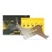 Groomery 6-in-1 stainless steel Barte template / shaving template including instruction card for perfectly symmetrical shaving results and razor-sharp contours like the barber