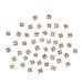 Unique Square Pointed Bottom Rhinestones For Nail Decoration Eye Catching Nail Accessories Square Pointed Bottom Rhinestones champagne Small