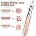 Enniewi 25000RPM Rechargeable Electric Nail Drill with Light - Cordless E File for Gel & Natural Nails | Low Heat Manicure Pedicure Set with Dust Cover - Rose - Buy Online on SooperMarket.com