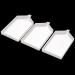 Huacan 3pcs Large Diamond Painting Trays  Diamond Painting Accessories and Tools Kits for Adults