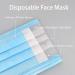 Wish Disposable Face Masks - Pack of 50 - 3 Ply - Wide Ear Loop for Extra Comfort - Ships from USA - Buy Online on SooperMarket.com