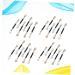 WOONEKY 30pcs Brush Eyeshadow Sponge Tipped Oval Makeup Tool Eye Shadow Applicator Makeup Eyeshadow Brush - Buy Online on SooperMarket.com