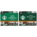 STARBUCKS PIKE PLACE Decaf Roast Medium Roast Ground Coffee K-CUP Pods 24 ct Box & Pike Place Medium Roast K-Cups Single Serve Keurig Compatible Coffee Pods for Keurig Brewers - 24 Capsules