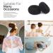 WACURRENTHYD Hair Donut Bun Maker 2PCS - Medium 3 Inch Black Chignon Doughnut Shaper for Short & Thin Hair - Buy Online on SooperMarket.com