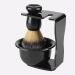 3-in-1 Men's Shaving Kit: Shaving Brush & Bowl Set with Safety Stand - Portable Shave Accessories - Buy Online on SooperMarket.com