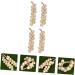 ABOOFAN 4pcs Simulated Garlic Hanging Skewers Lanyard Artificial Vegetable Model Photo Props Accessories - Buy Online on SooperMarket.com