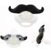 Binnan Baby Pacifier | Funny Mustache Pacifier for Babies & Toddlers | International Shipping Available - Buy Online on SooperMarket.com