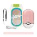 Rechargeable Handheld Mini Fan Lash Dryer for Eyelash Extensions - Pink - Buy Online on SooperMarket.com