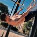 5BILLION Wooden Gymnastic Rings with Adjustable Straps - 2x15ft Wood Gym Rings for Home Gym Full Body Workout - Quick Install Cam Buckle - 1500lbs Supported - Black (32mm) - Buy Online on SooperMarket.com