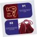 MUSISALY 4pcs Storage Bag Hair Dryer Case Tote Bag for Travel Blow Dryer Travel Bag Drawstring Bags Fabric - Buy Online on SooperMarket.com