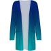 Long Shirt Outerwear Top Thin Warm Knitted Coat Women's Blouse V-Neck Shirt Tunic Long Women's Tunic Women's Shirt Casual Checked Shirt Women's Winter Chunky Knit Jacket H Blue M - Buy Online on SooperMarket.com