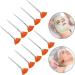 Exquisite Soft and Elastic Fan-Shaped Comfortable Facial Mask Brushes Facial Mask Applicator Brushes for DIY Facial Masks Beauty Salons - Buy Online on SooperMarket.com