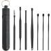 Heimeabi Stainless Steel Ear Wax Cleaner Tool Set - Korean Beauty, Black One Size - Buy Online on SooperMarket.com