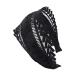 axy HR15A Vintage Wide Headband Series 15A Hair Band -Beautiful Headband Black