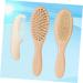 Healeved Wood Tools Scalp Massager Brush Set for Babies - Gentle Massage and Detangling Hairbrush - Buy Online on SooperMarket.com