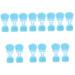 minkissy 28 Pcs Rabbit Ears Facial Brush Face Massage Brush Skin Care Brush Manual Face Cleansing Brush Facial Cleansing Tool Women Facial Brush Handheld Cute Rabbit Silica Gel Miss Light Bluex7pcs 7.5x7.5cmx7pcs