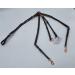 Buy Deister Brown Rose Gold Pink Dark Brown Leather Breastplate with Soft Rhinestone Glitter & Auxiliary Reins - X Full - International Shipping Available - Buy Online on SooperMarket.com
