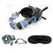 FPV Goggles Adjustable Detachable Head Strap for DJI FPV Goggles V2,Graffiti Color Headband Fixed Bandage Personalized Accessories +30cm Power Supply line + 3 in 1 Storage pad Accessories