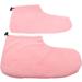 FOMIYES 3 Pairs Wax Warm Foot Cover Refill Pink Cotton Foot Mask - Buy Online on SooperMarket.com