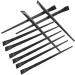 Healeved 36 Pcs Eyeliner Brush Eye Shadow Brush Flat Liner Brush Eye Shadow Blending Brush Black Nylon - Buy Online on SooperMarket.com