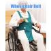 Wheelchair Safety Belt Adjustable Chest Cross Restraint Strap Accessories for Elderly and Disabled - Buy Online on SooperMarket.com