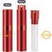 Saiveina 8ml Travel Perfume Atomizer Bottles - Refillable Mini Fragrance Bottles (4 Pack) - Buy Online on SooperMarket.com
