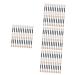 HAPINARY 96 Pcs Latex Eye Shadow Stick Eyeshadow Double Sided Eyelid Applicator Plastic