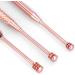 3pcs Stainless Steel Earpick Set - Double Ended Wax Remover & Cleaner Curette Spoon - Buy Online on SooperMarket.com