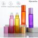 HPAMBA 10ML Essential Oils Roller Bottles - 21 Piece Set | Glass Roll-On Bottles with Stainless Steel Roller Balls for Aromatherapy & Perfume - Buy Online on SooperMarket.com