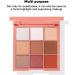 9 Colors Eyeshadow Palette Makeup Palette Eye Shadows Easy Coloring Eyeshadow Makeup Kit Long Lasting Eye Makeup Palette for Eyeshadow Face Highlighter Eyemazing Makeup (M9-2) - Buy Online on SooperMarket.com